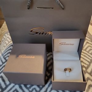 A House of Samra Rose Gold Oud Turuth Ring Size 51